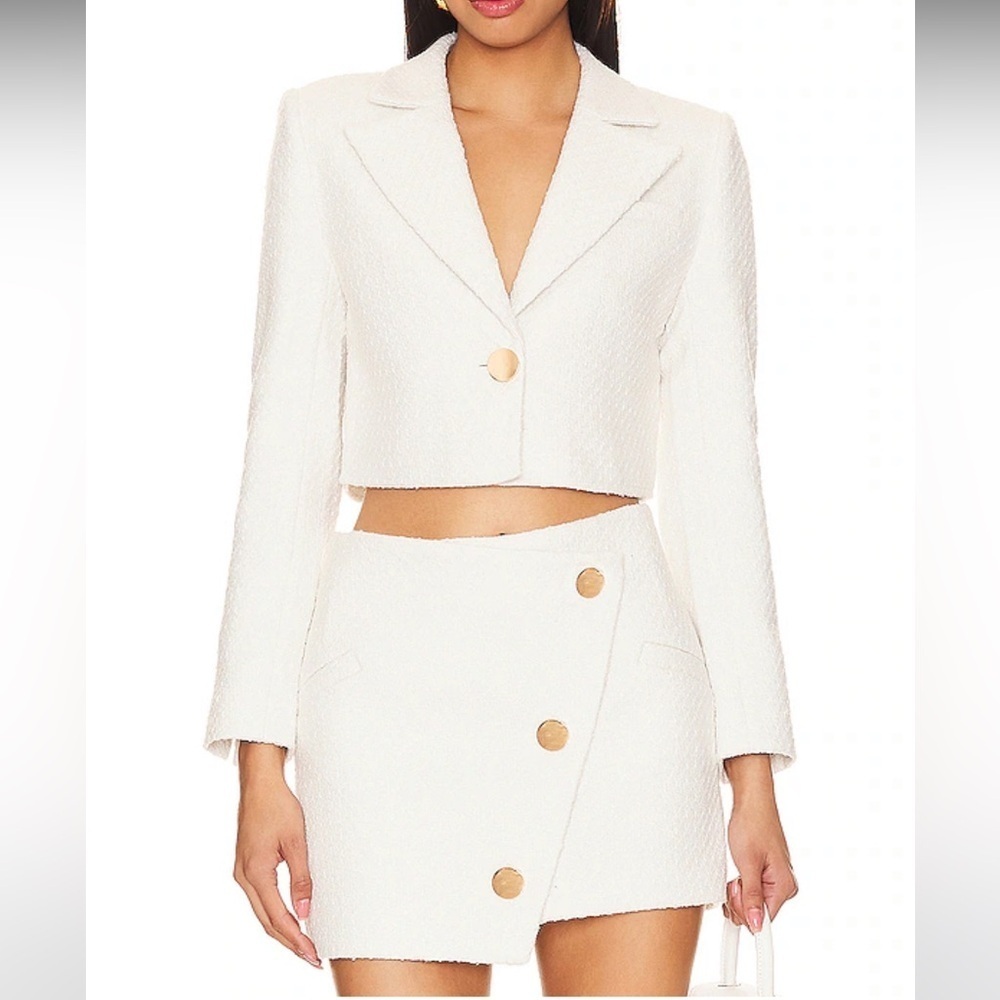 NWOT Cami NYC Brielle Blazer and Skirt in Ceramic Size M